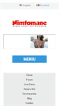Mobile Screenshot of nimfomane.com